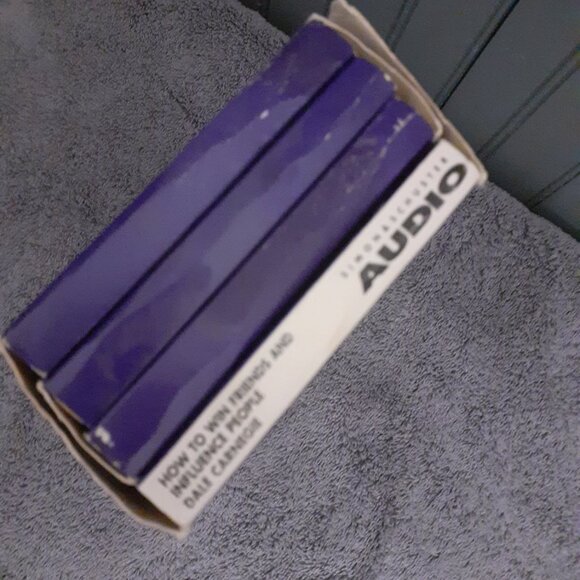 Dale Carnegie How to Win Friends and Influence People 8 Cassette Audio Tapes - Picture 3 of 5